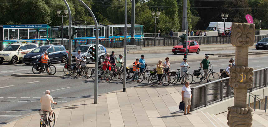 Mehr Inhalte einblenden zum Thema:Six good reasons for cycling in Potsdam
